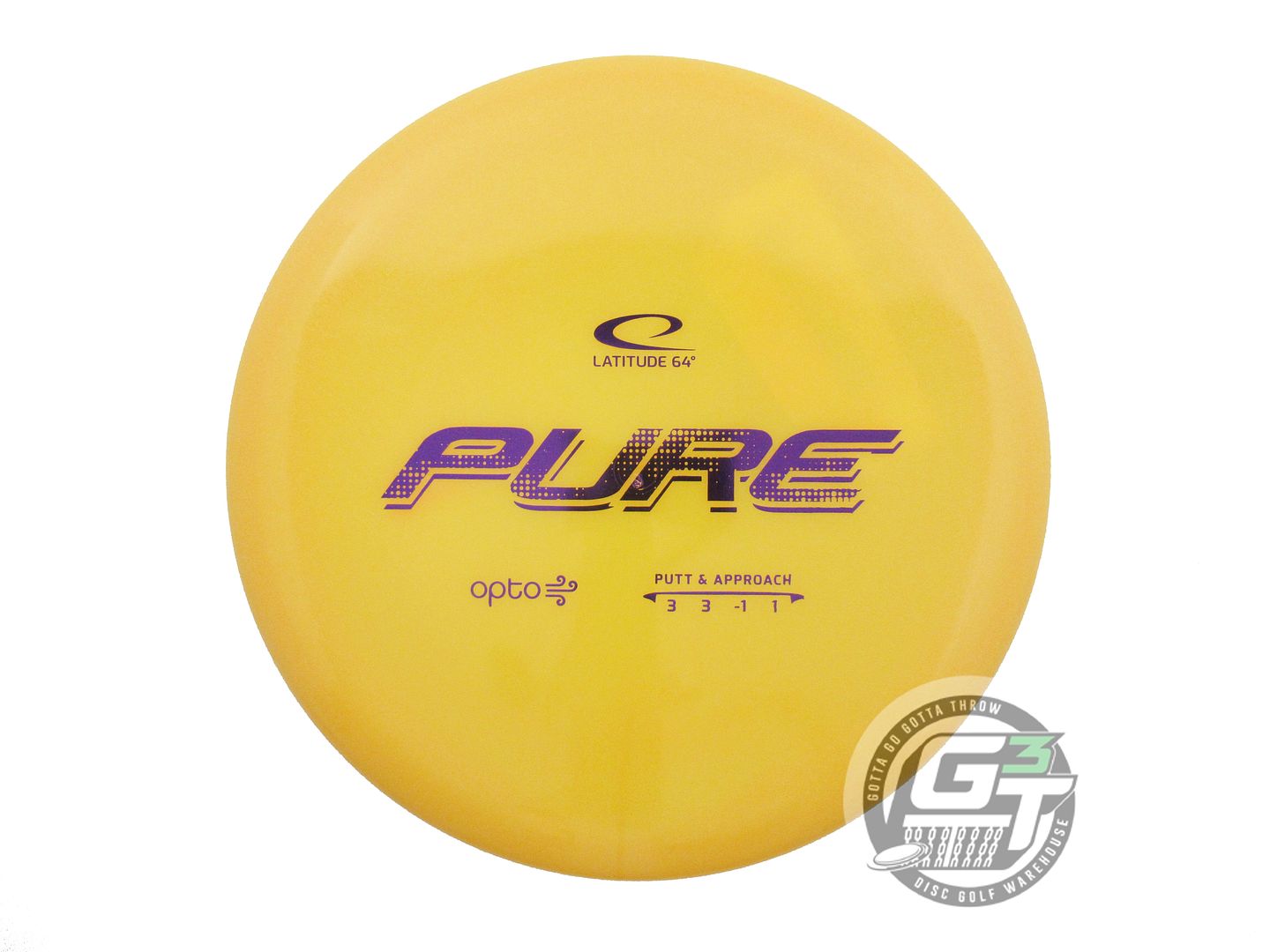 Latitude 64 Opto AIR Pure Putter Golf Disc (Individually Listed)