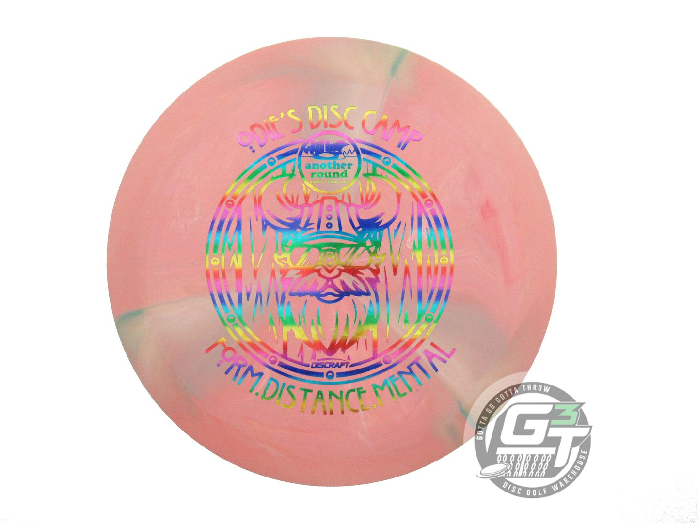 NOS Discraft Jawbreaker Thrasher 170g Pink Rainbow Shatter Distance Driver Disc
