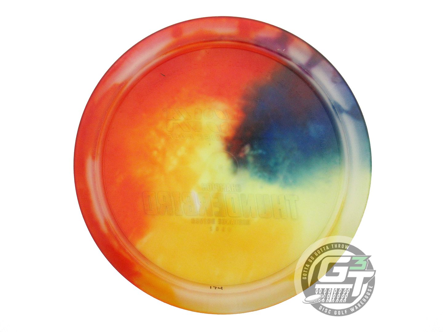 USED Innova I-DYE Champion Thunderbird 174g Rainbow Distance Driver Golf Disc
