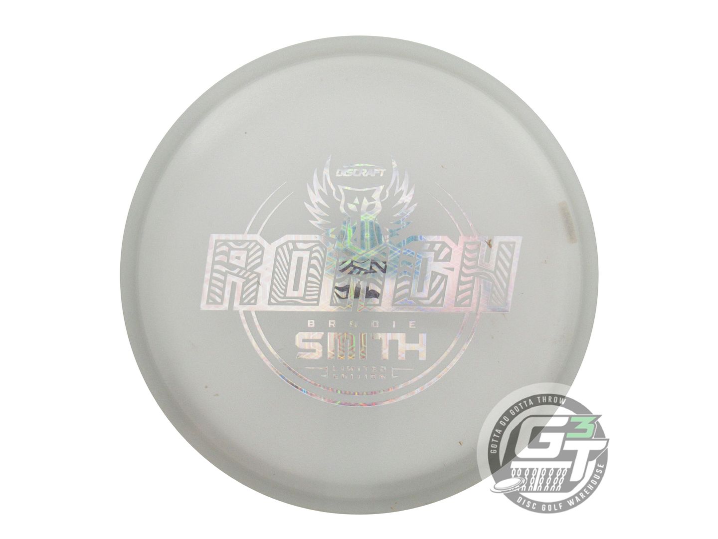 USED Discraft [SMITH] Metallic Z Roach 176g Smoke Tron Foil Putter Golf Disc