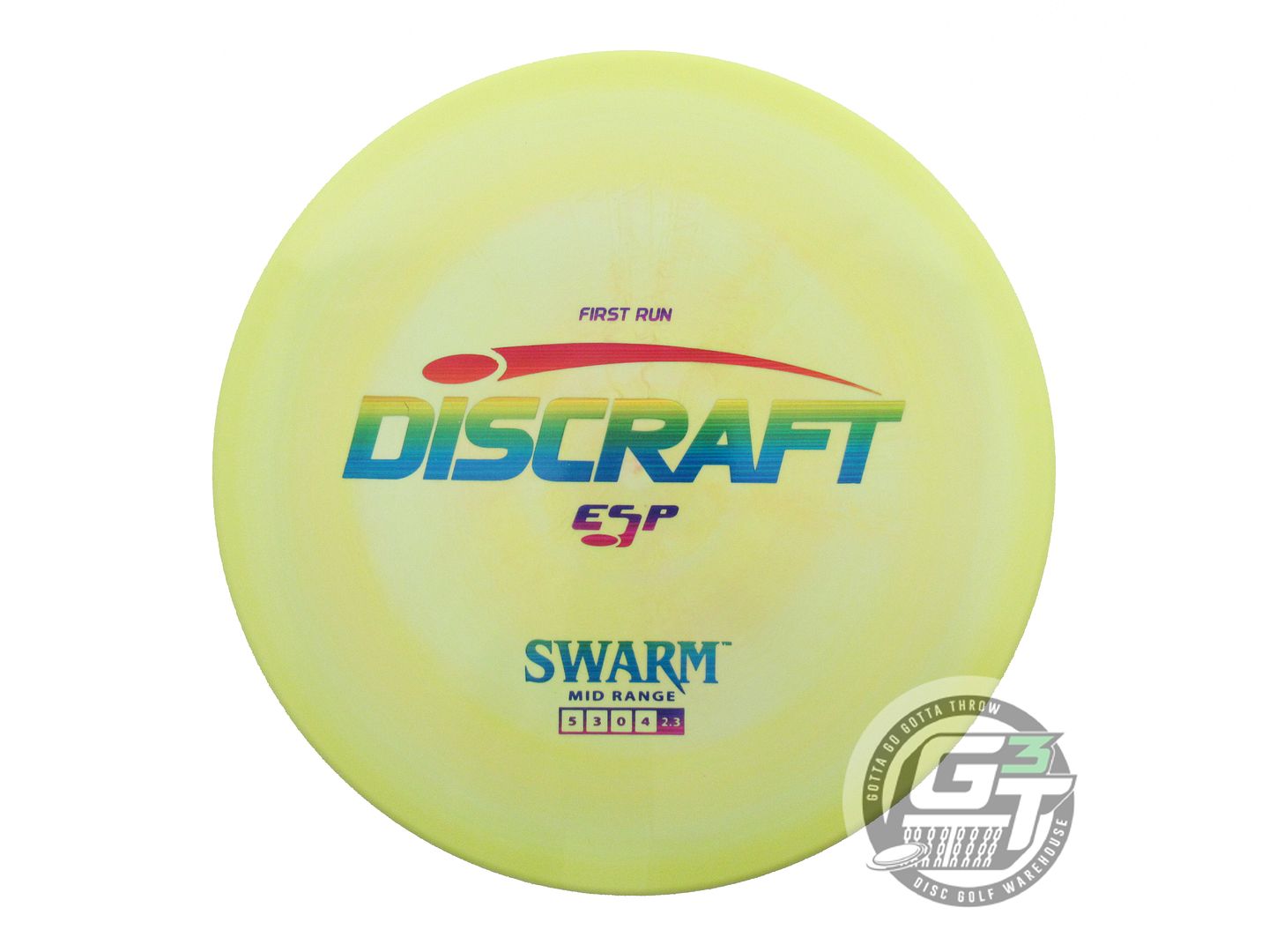 Discraft First Run ESP Swarm Midrange Golf Disc (Individually Listed)
