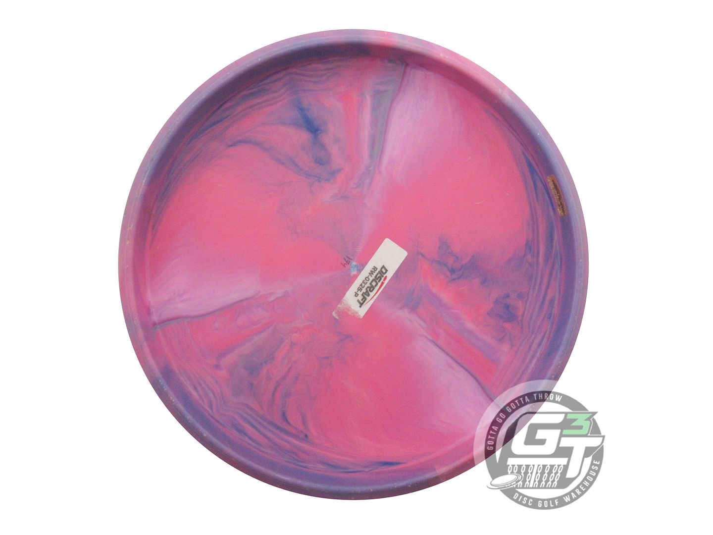 USED Discraft [WYSOCKI] Prototype Jawbreaker Putter 174g Pink-Purple A Golf Disc