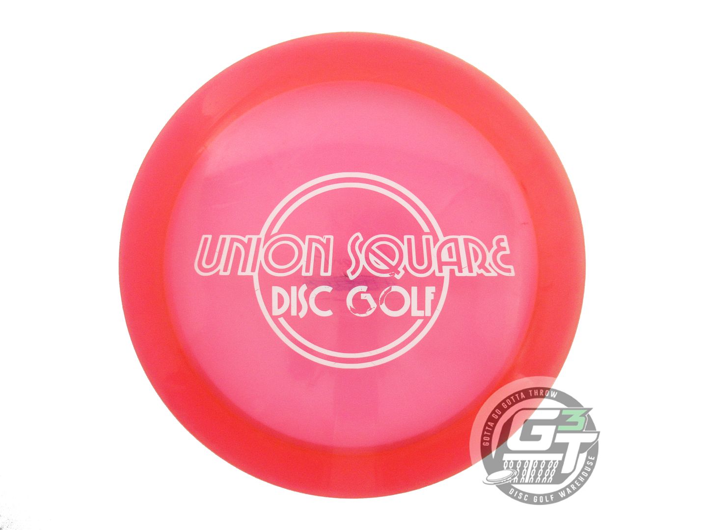 USED Discraft Z Force 175g Pink White Stamp Distance Driver Golf Disc