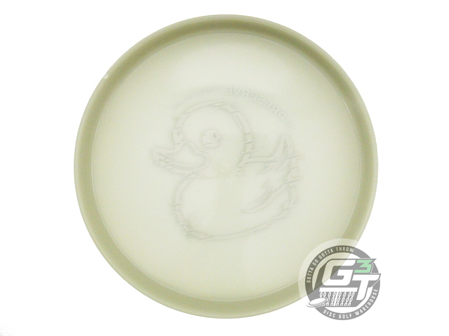 USED MVP Disc Sports RUBBER DUCK Proton Eclipse Glitch 163g Glow Putter Disc