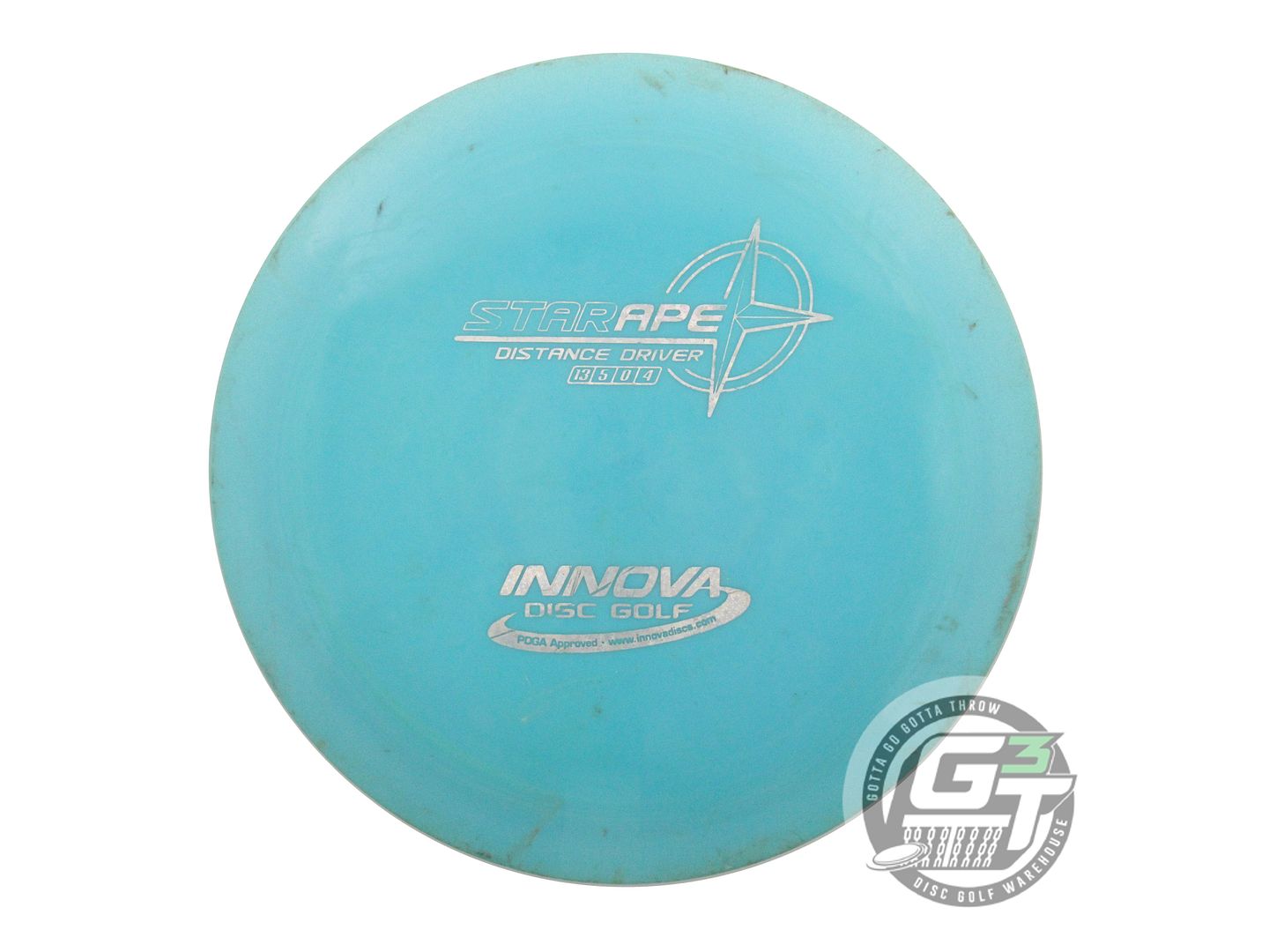 USED Innova Star Ape 168g Teal Holo Star Foil Distance Driver Golf Disc