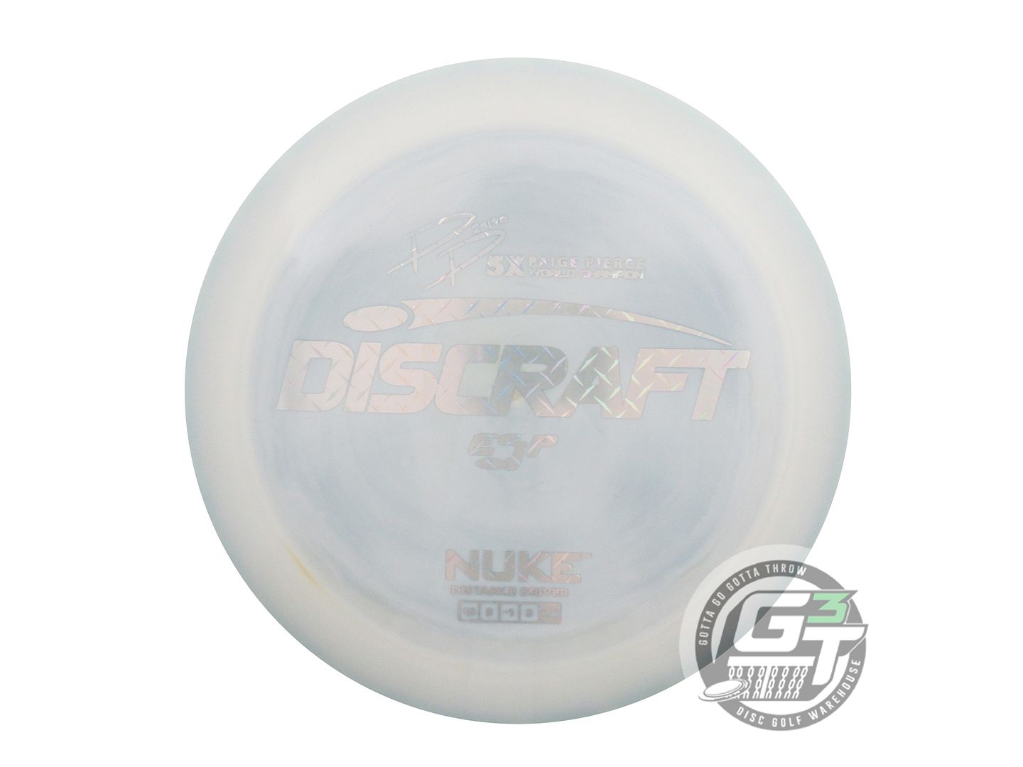 Discraft ESP Nuke [Paige Pierce 5X] Distance Driver Golf Disc (Individually Listed)