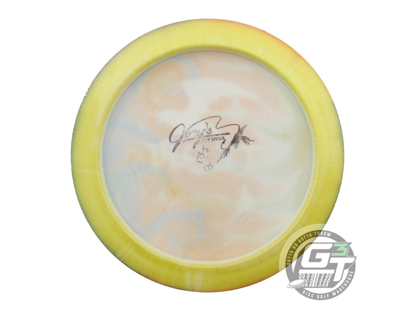 USED Innova Halo Star Tern 175g Yellow-White HOME DYED Distance Driver Golf Disc