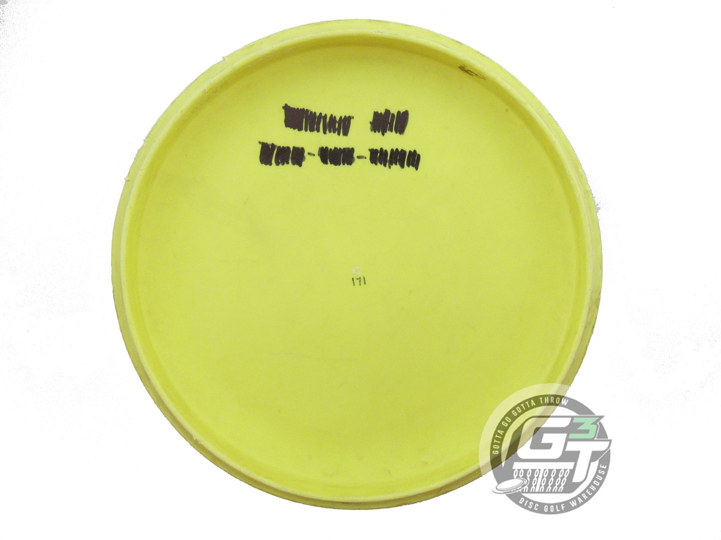 USED Discraft Pro D Soft Magnet 171g Yellow Gold Orb Foil Putter Golf Disc