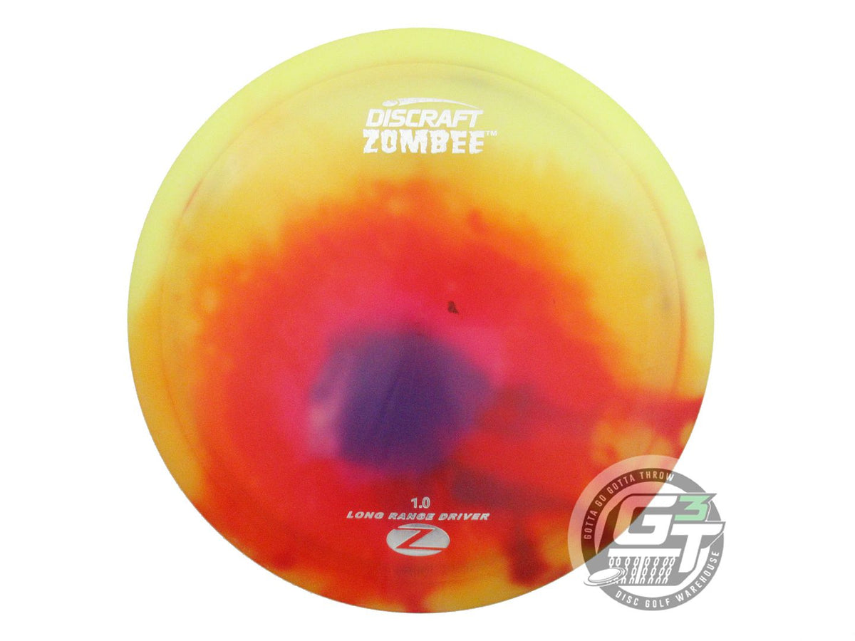 USED Discraft FlyDye Z Zombee 179g Rainbow Blob Fairway Driver Golf Disc
