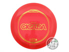 USED Discraft FIRST RUN Z Cicada 173g Red Yellow Foil Fairway Driver Golf Disc