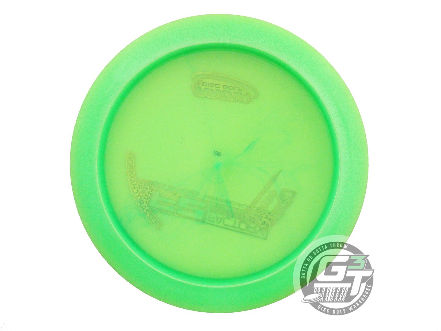 USED Innova X-OUT Blizzard Krait 150g Green Red Foil Distance Driver Golf Disc