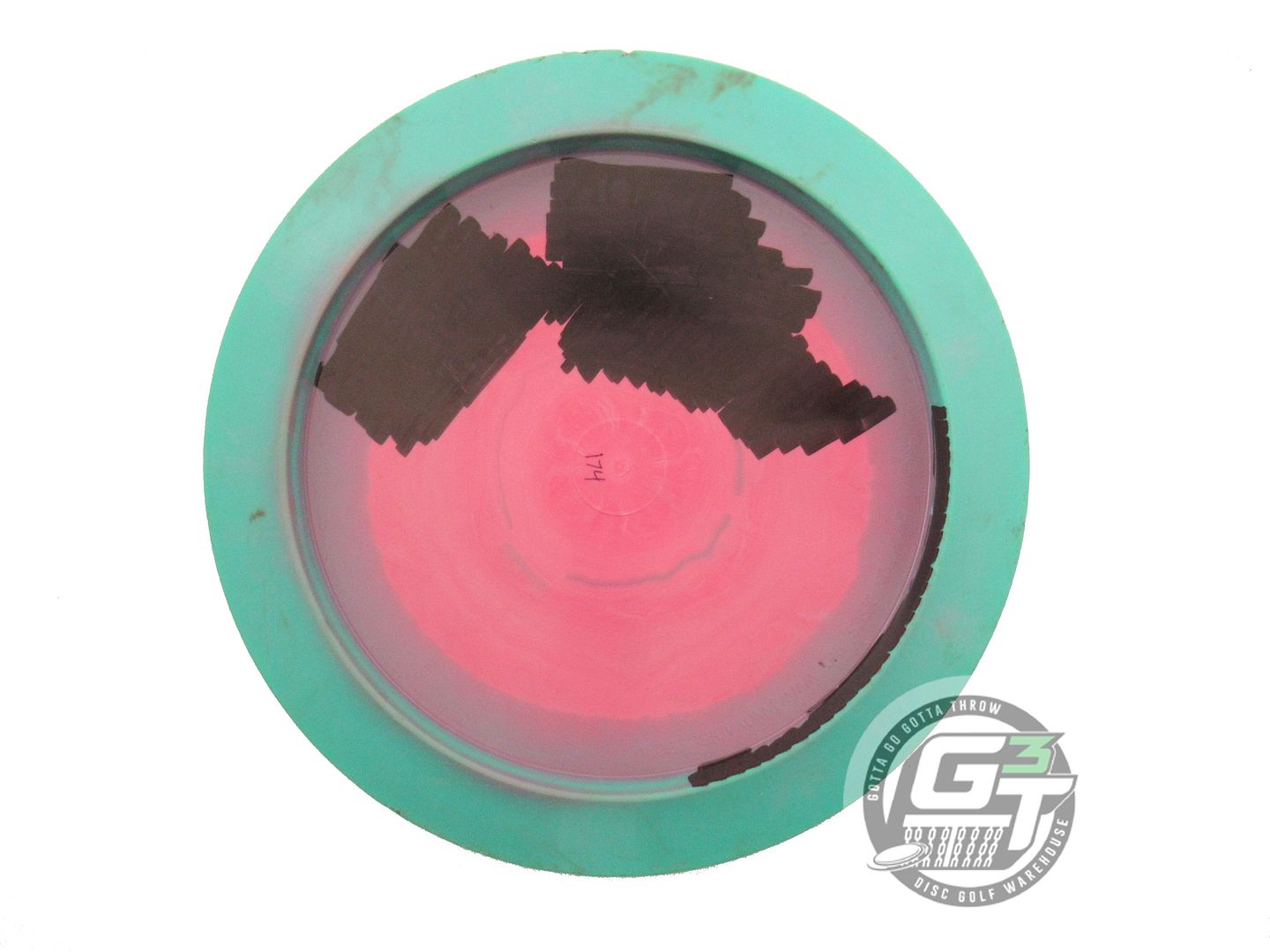 USED Innova Halo Star Destroyer 174g Seafoam-Pink Distance Driver Golf Disc