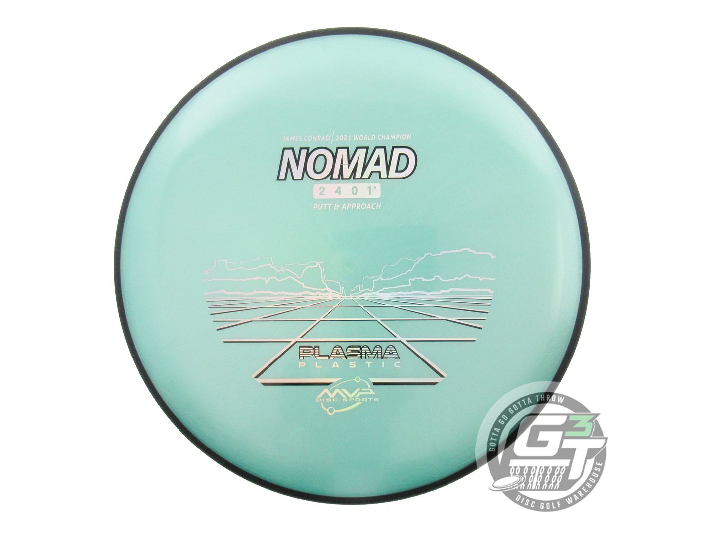 MVP Electron Nomad [James Conrad 1X] Putter Golf Disc (Individually Listed)