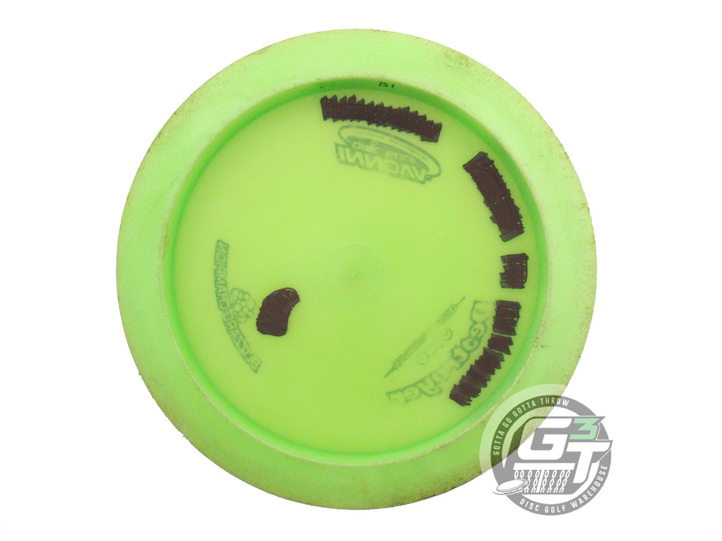 USED Innova Blizzard Destroyer 151g Lime Black Stamp Distance Driver Golf Disc