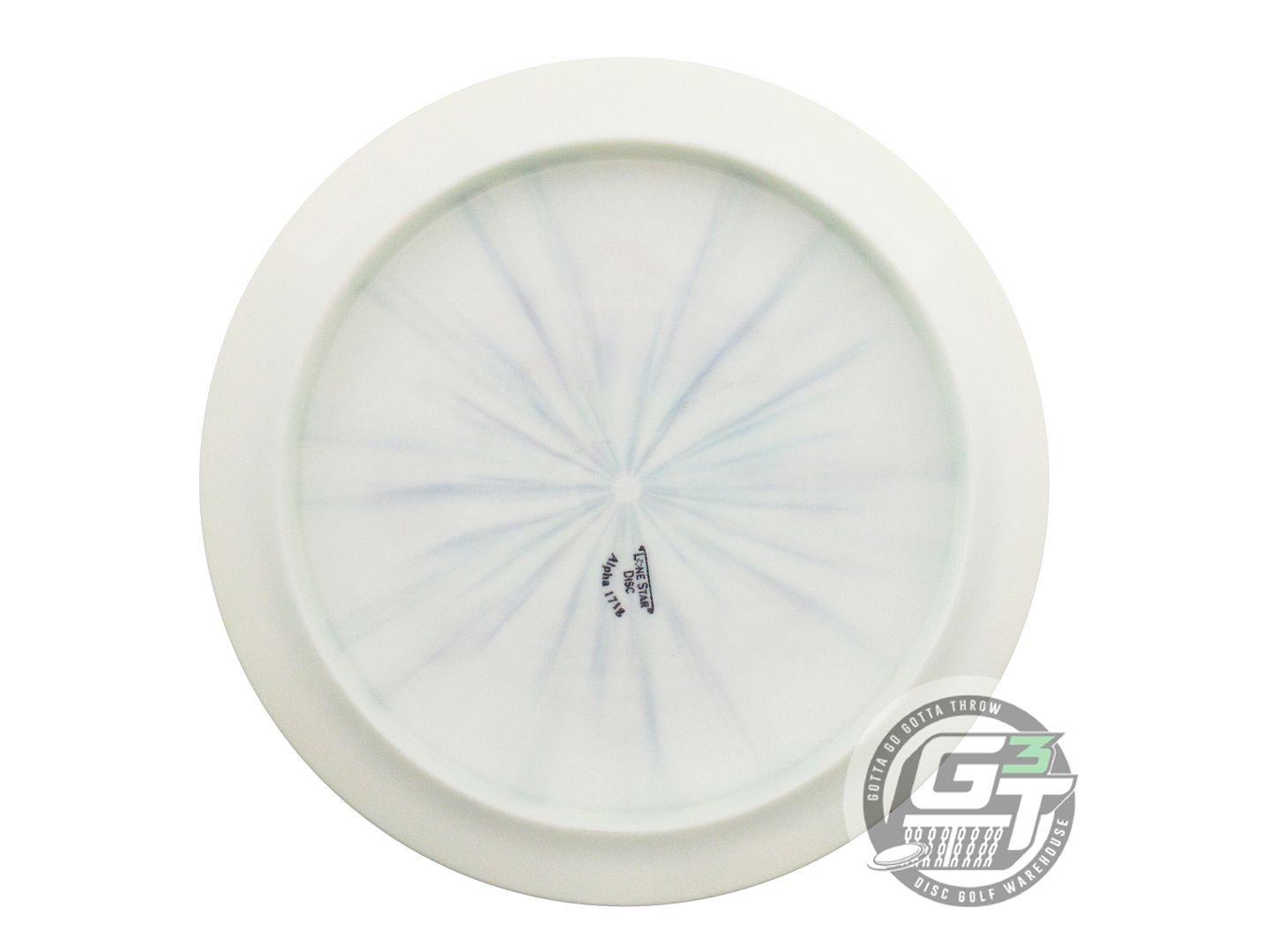 NOS Lone Star Alpha Seguin 171g White Red Foil Distance Driver Disc