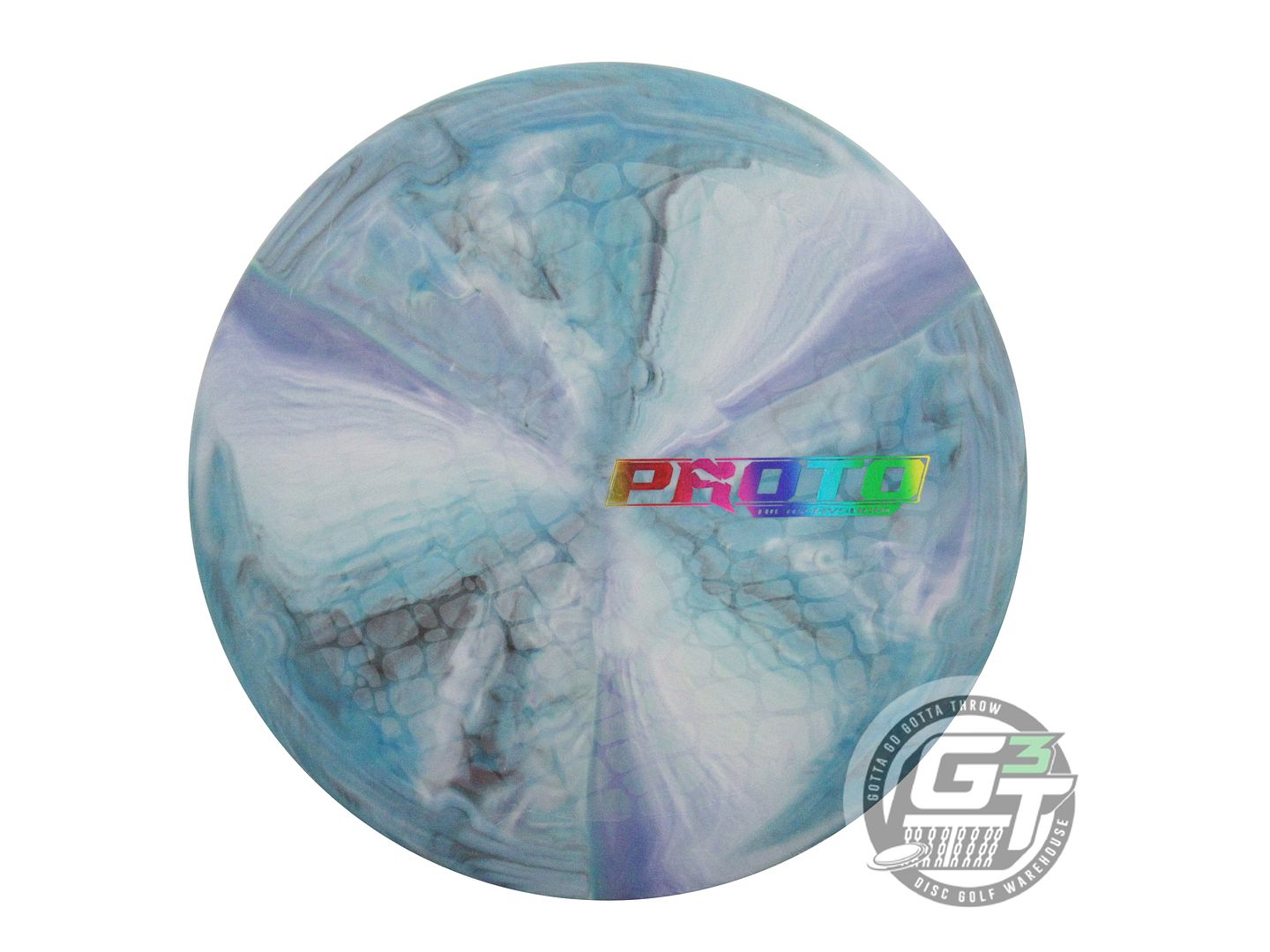 USED Discraft [WYSOCKI] PROTO Jawbreaker Putter 175g Blue-Purple Golf Disc