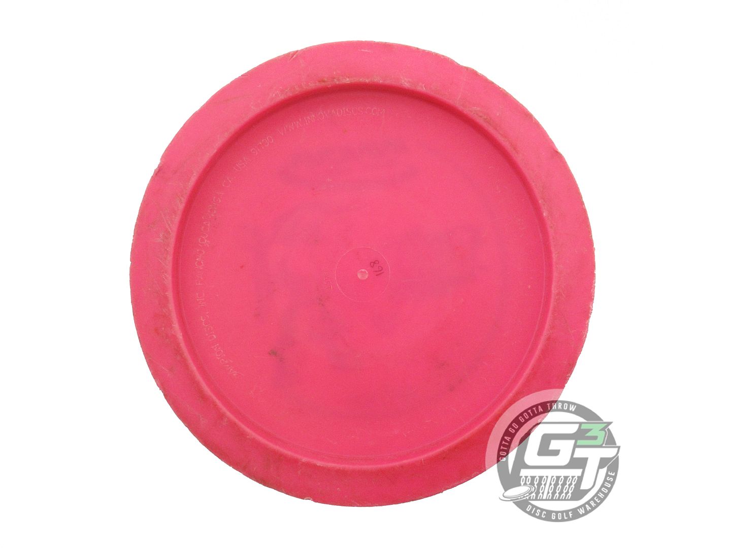 USED Innova DX Beast 168g Pink Blue Stamp Distance Driver Golf Disc