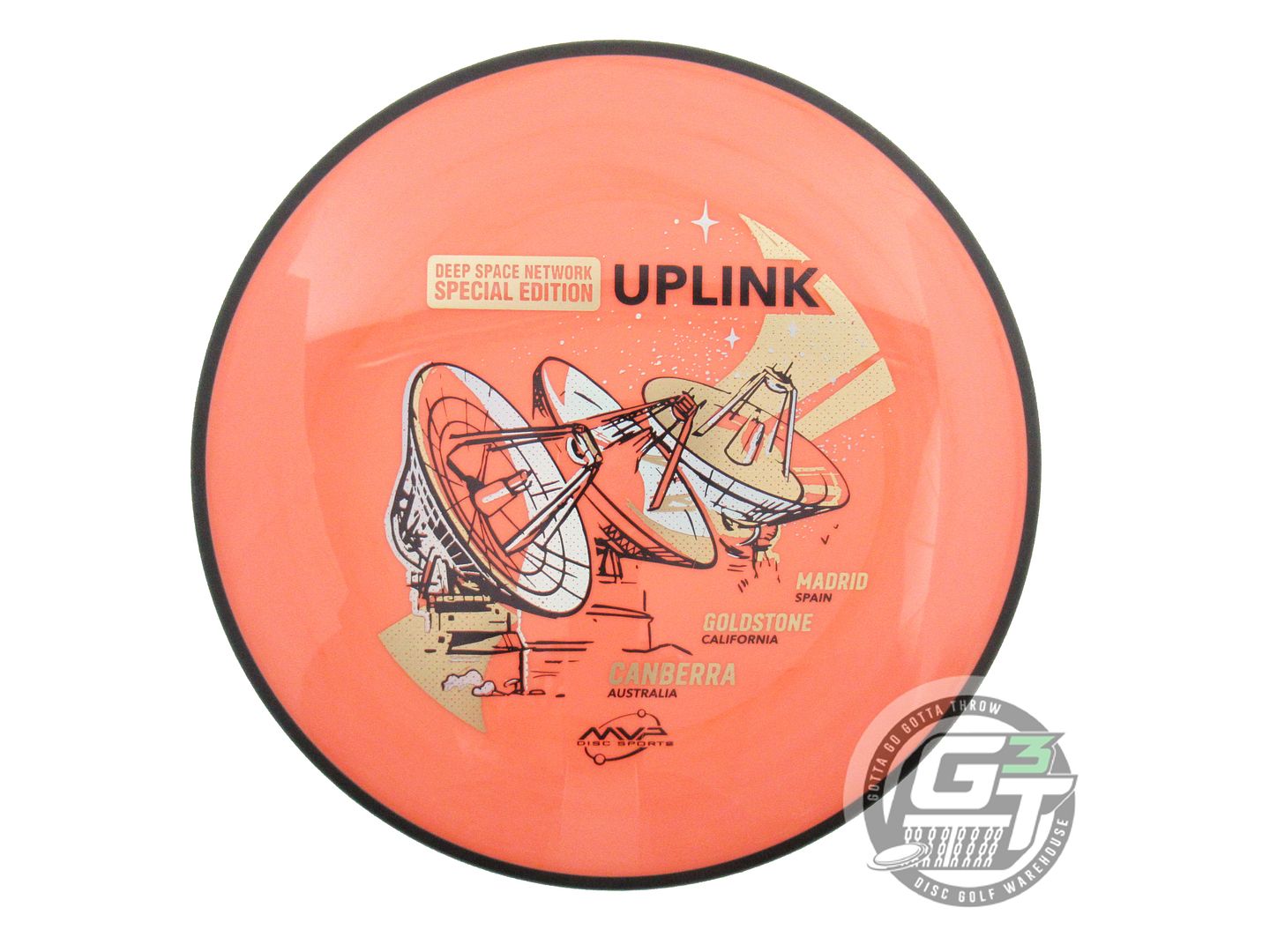 USED MVP Disc Sports [SE] Neutron Uplink 177g Orange Midrange Golf Disc