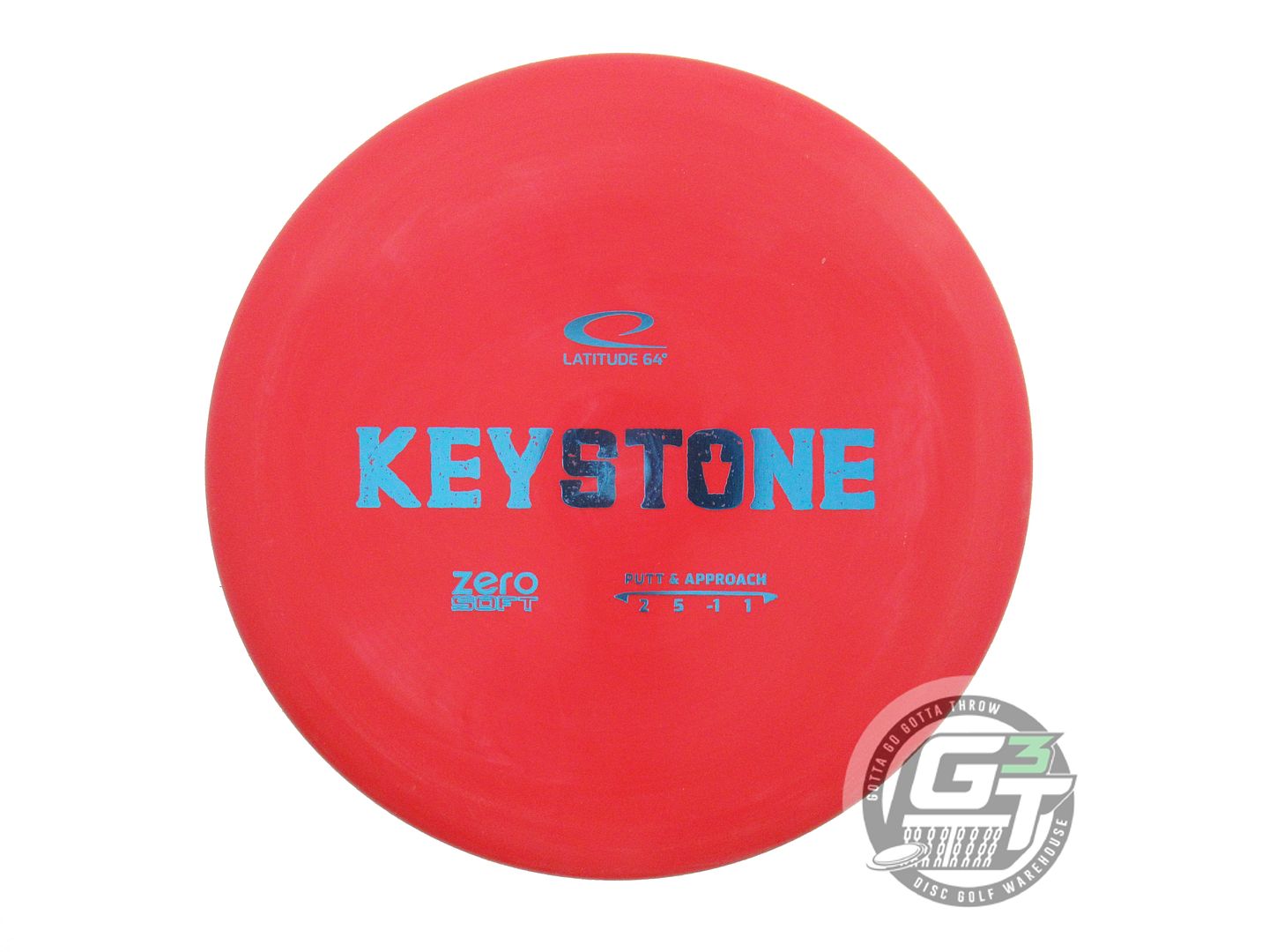 Latitude 64 Zero Line Soft Keystone Putter Golf Disc (Individually Listed)