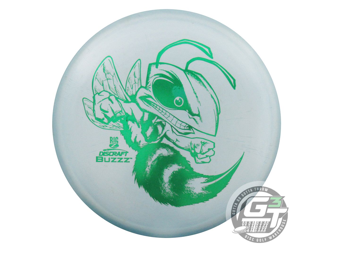 USED Discraft Big Z Buzzz 170g Aqua Green Foil Midrange Golf Disc