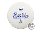 USED Clash Discs Steady Salt 174g White Blue Foil Distance Driver Golf Disc
