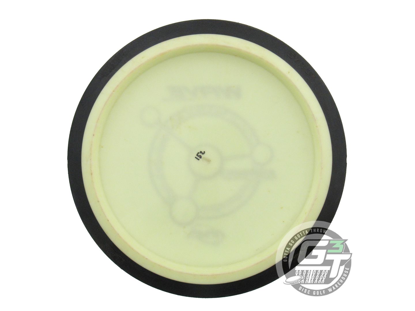 USED MVP Disc Sports Classic Fission Wave 152g Lt. Yellow Distance Driver Disc
