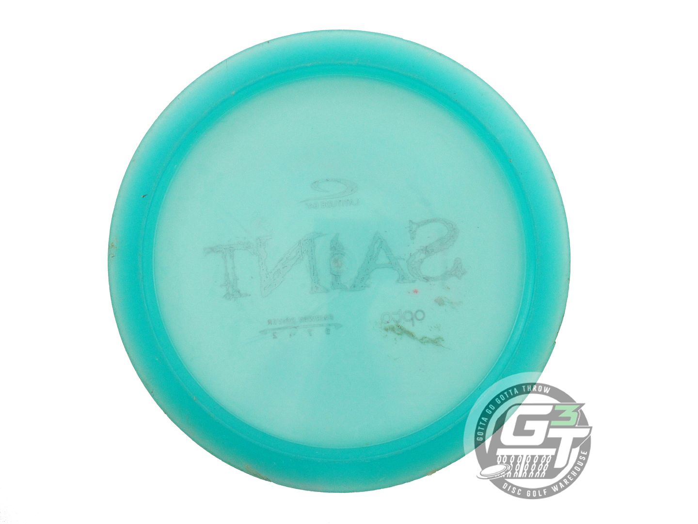 USED Latitude 64 Opto Saint 173g Seafoam Red Foil Fairway Driver Golf Disc