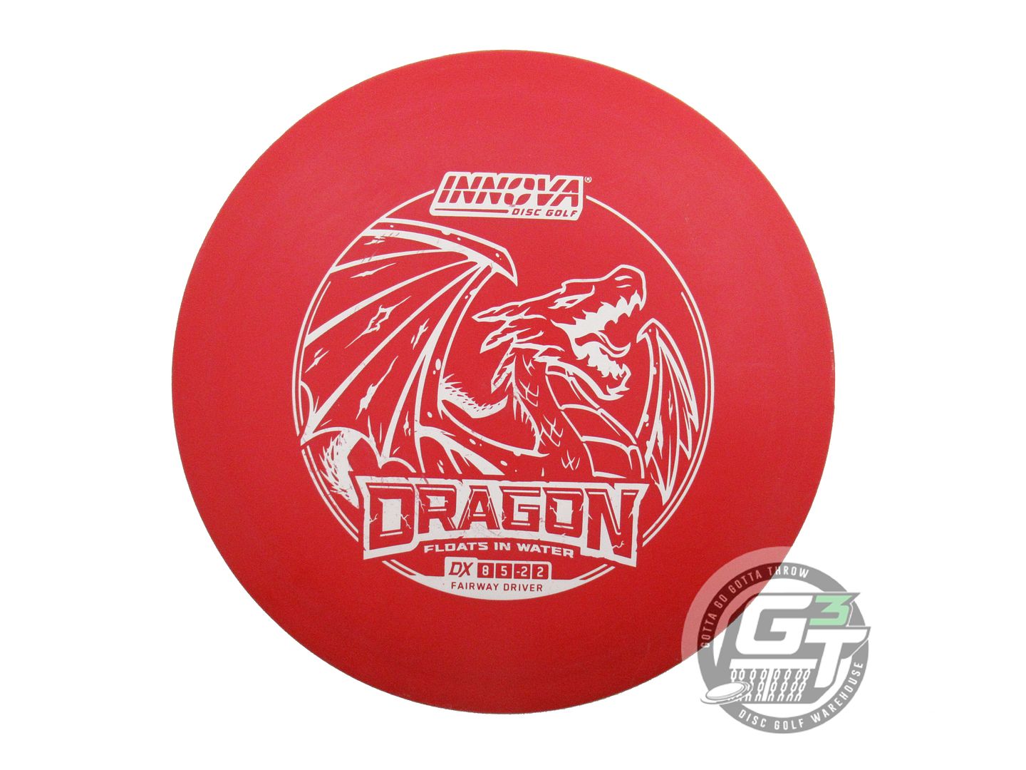 USED Innova DX Dragon 163g Red White Stamp Distance Driver Golf Disc