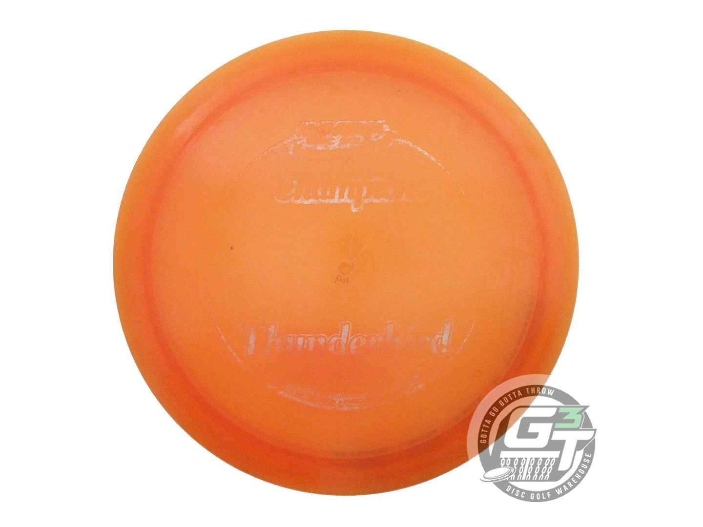 USED Innova Champion Thunderbird 169g Orange Wiped Stamp Distance Driver Disc