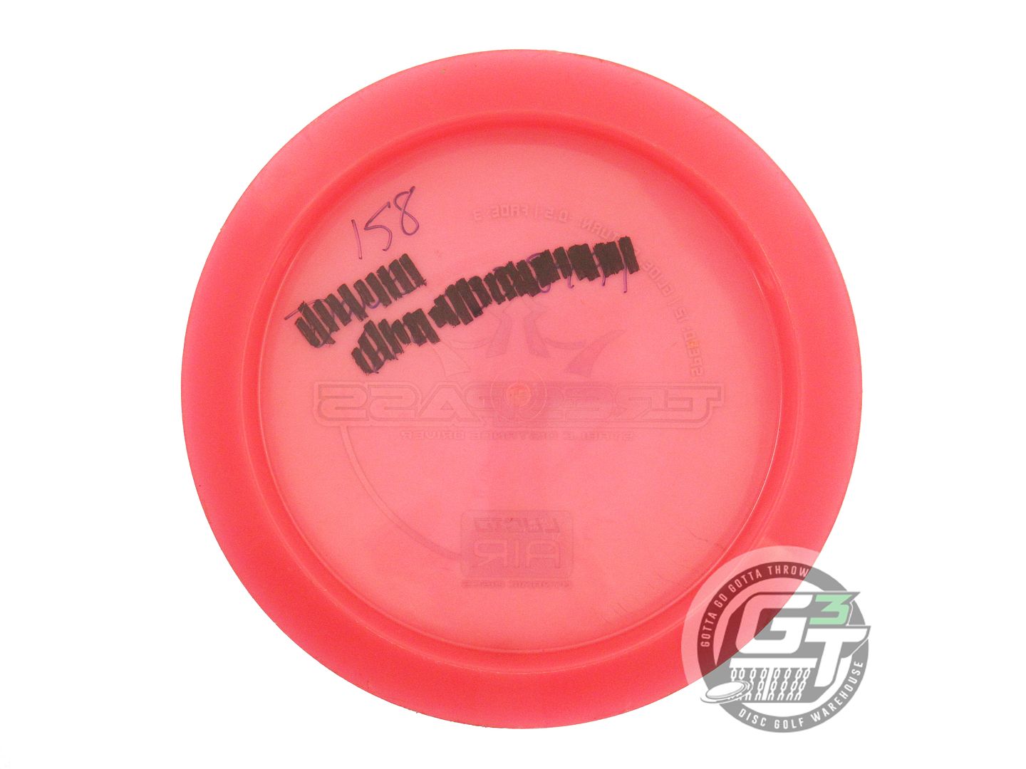 USED Dynamic Discs Lucid AIR Trespass 157g Pink Green Foil Distance Driver Disc