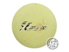 USED Discraft X Avenger SS 177g Yellow Zebra Foil Distance Driver Golf Disc