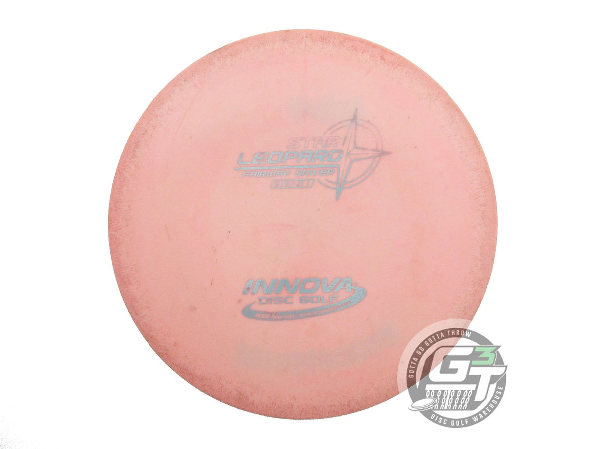 USED Innova Star Leopard 154g Pink Silver Foil Fairway Driver Golf Disc