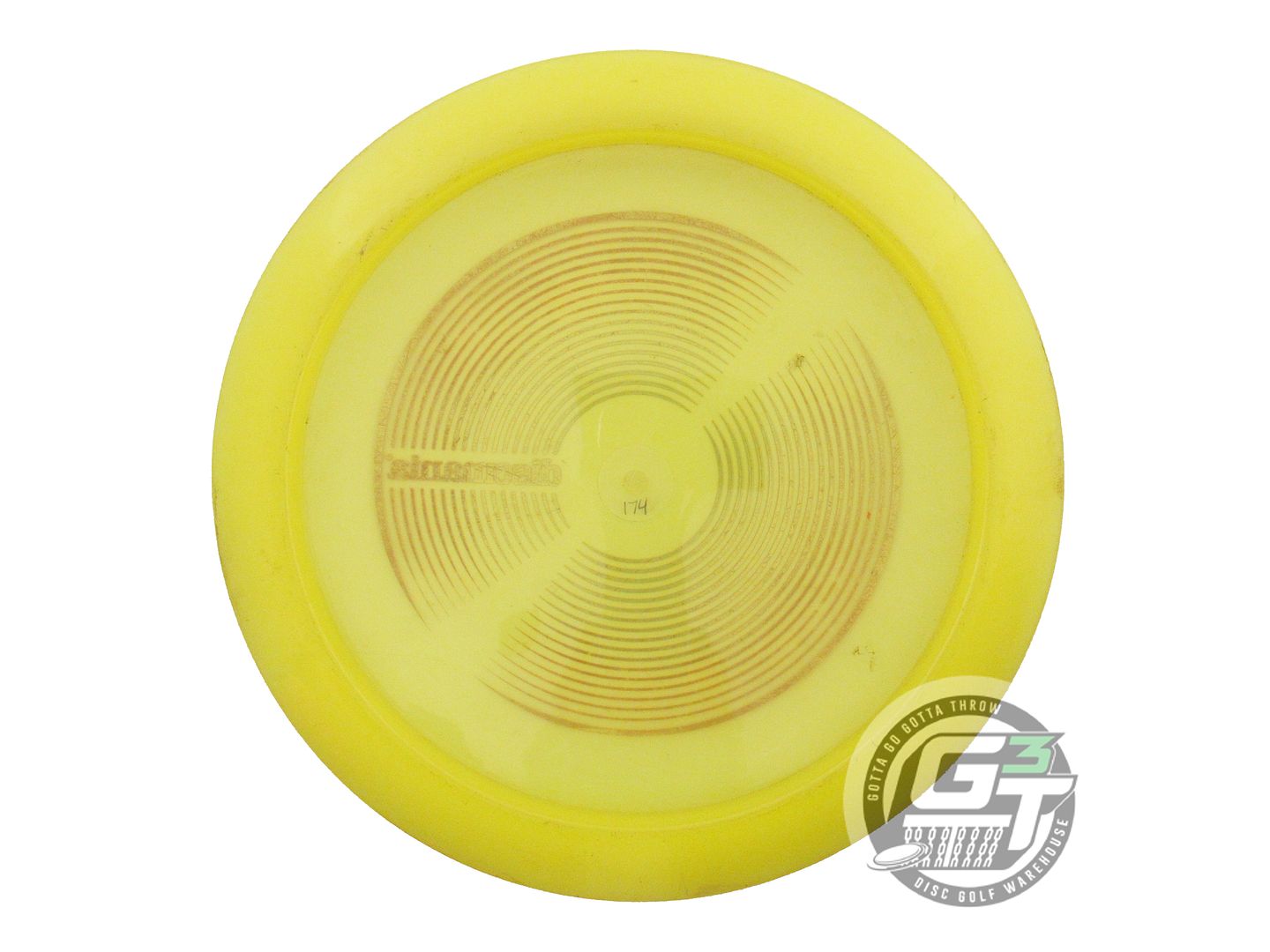 USED DiscMania VINYL Active Premium Mentor 174g Yellow Red Foil Driver Disc