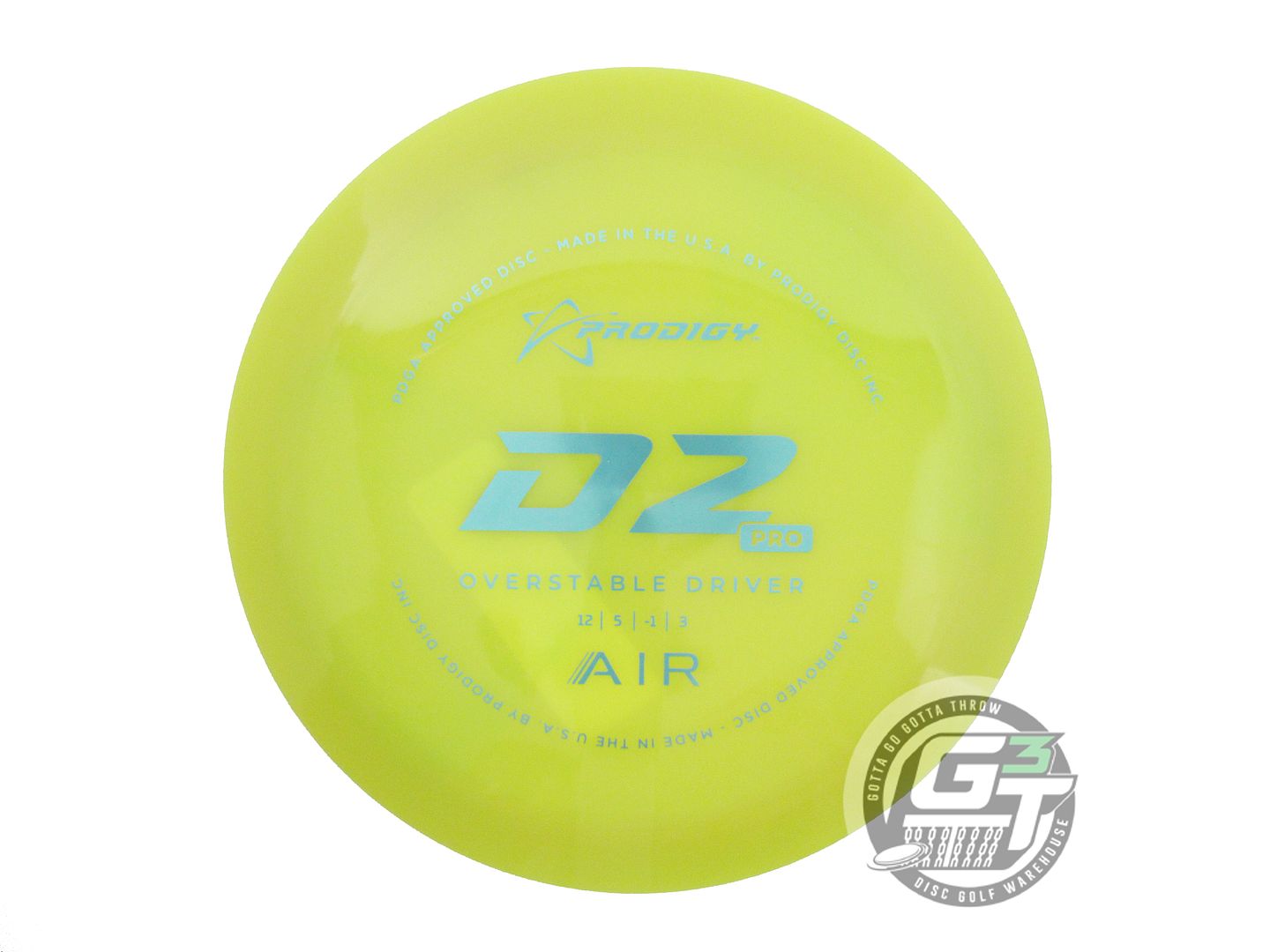 Prodigy AIR Series D2 Pro Distance Driver Golf Disc (Individually Listed)