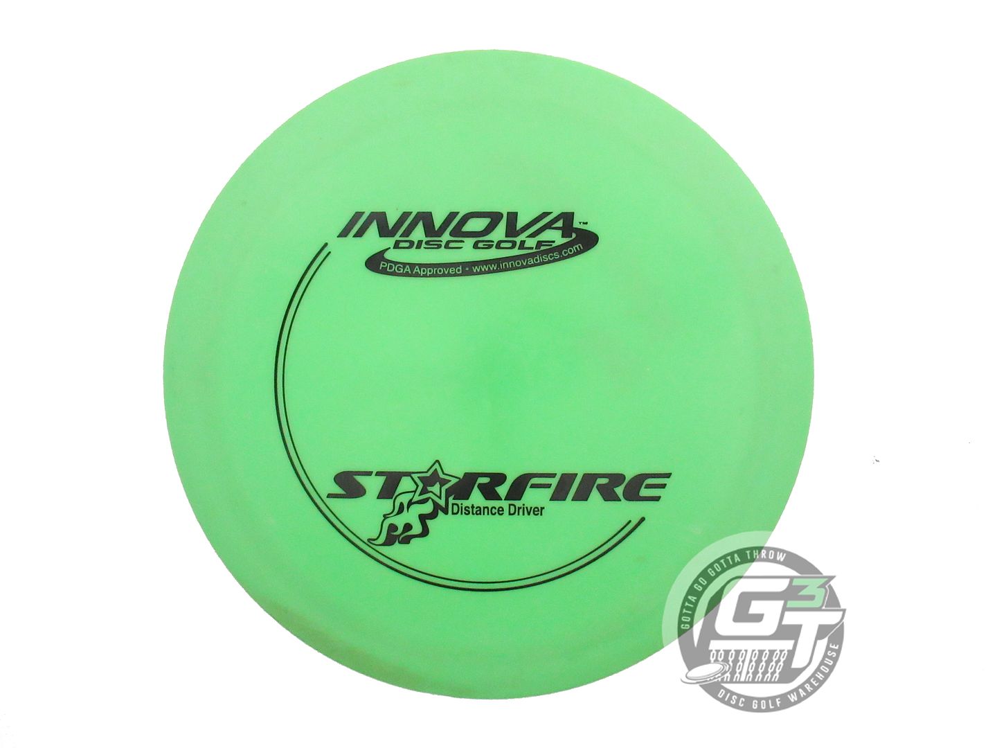 USED Innova DX Starfire 175g Lime Black Stamp Distance Driver Golf Disc