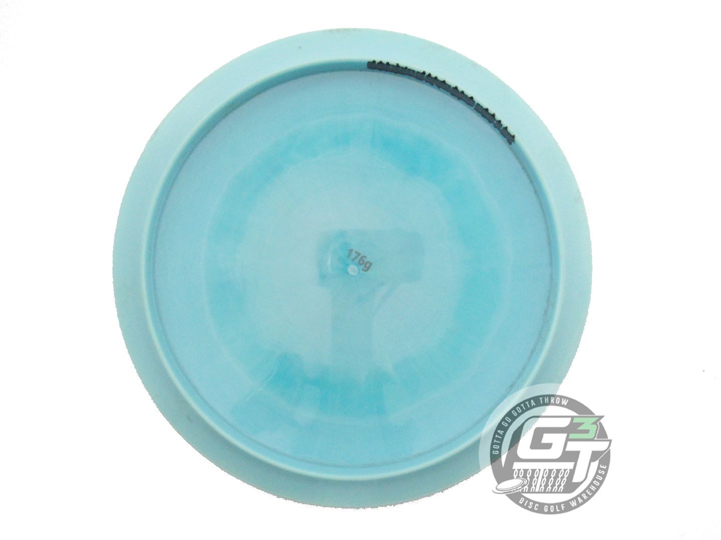 USED Discraft [BARELA] ESP Cigarra 176g Teal Square Holo Foil Driver Golf Disc