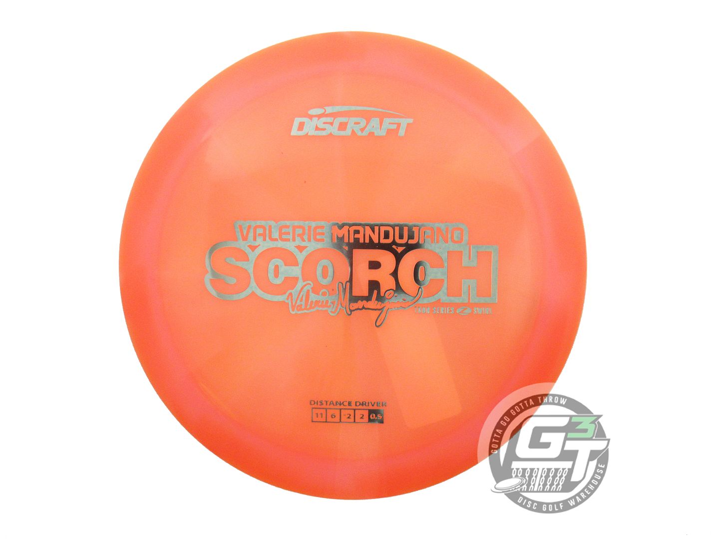 Discraft Limited Edition 2025 Tour Series Valerie Mandujano Swirl Elite Z Scorch Distance Driver Golf Disc (Individually Listed)