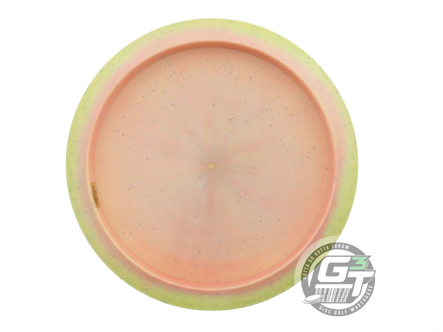 NOS Discraft [LEDGESTONE] Sparkle ESP Raptor 165g Yellow-Pink Driver Golf Disc