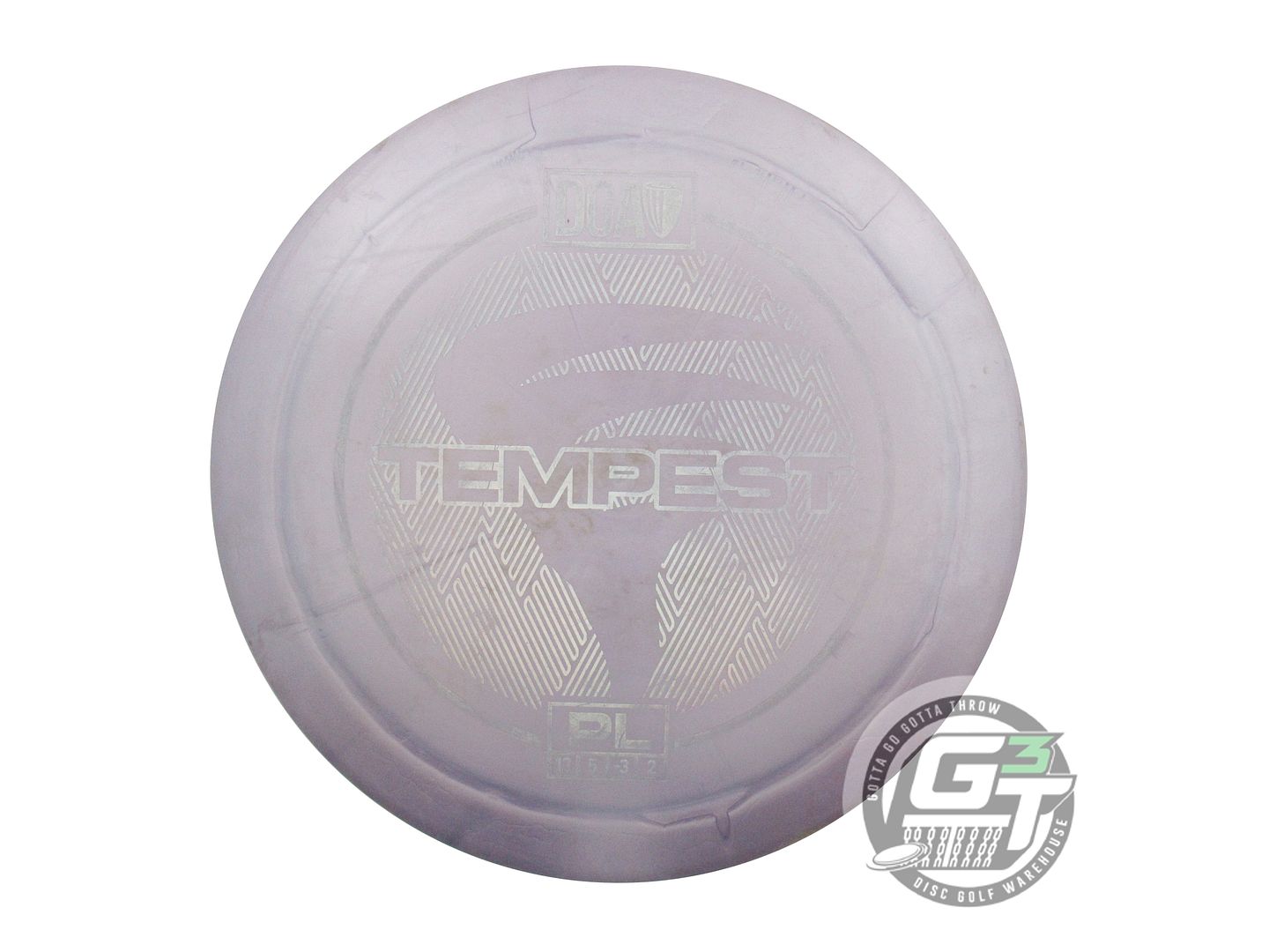 USED DGA ProLine Tempest 175g Lilac Holo Foil Distance Driver Golf Disc