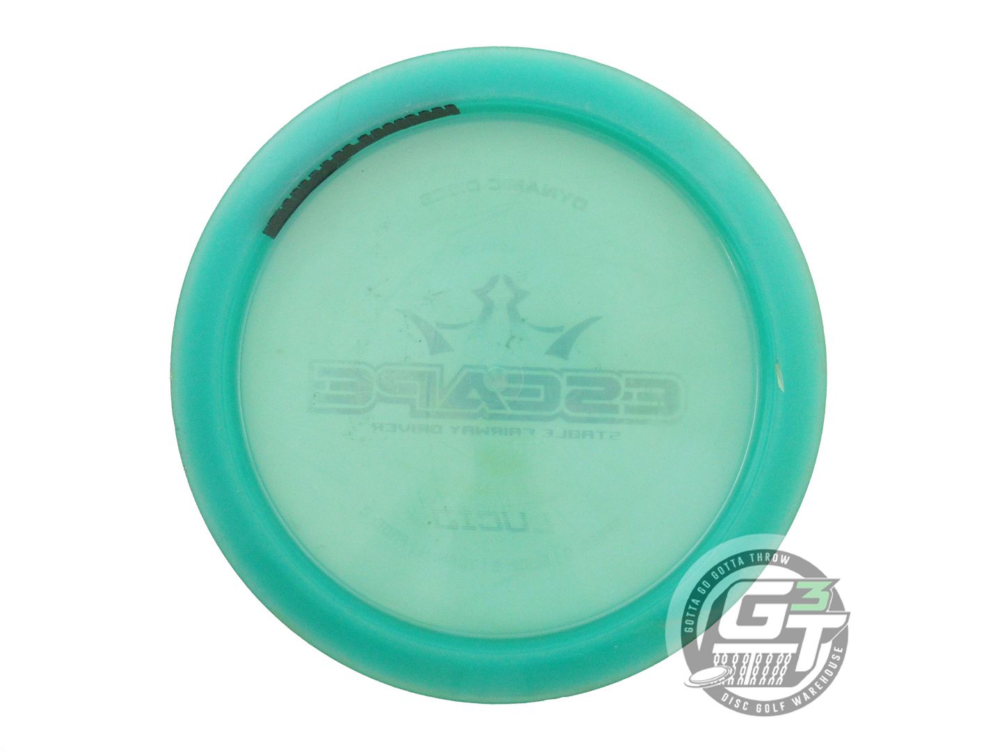 USED Dynamic Discs Lucid Escape 168g Seafoam Silver Foil Fairway Driver Disc