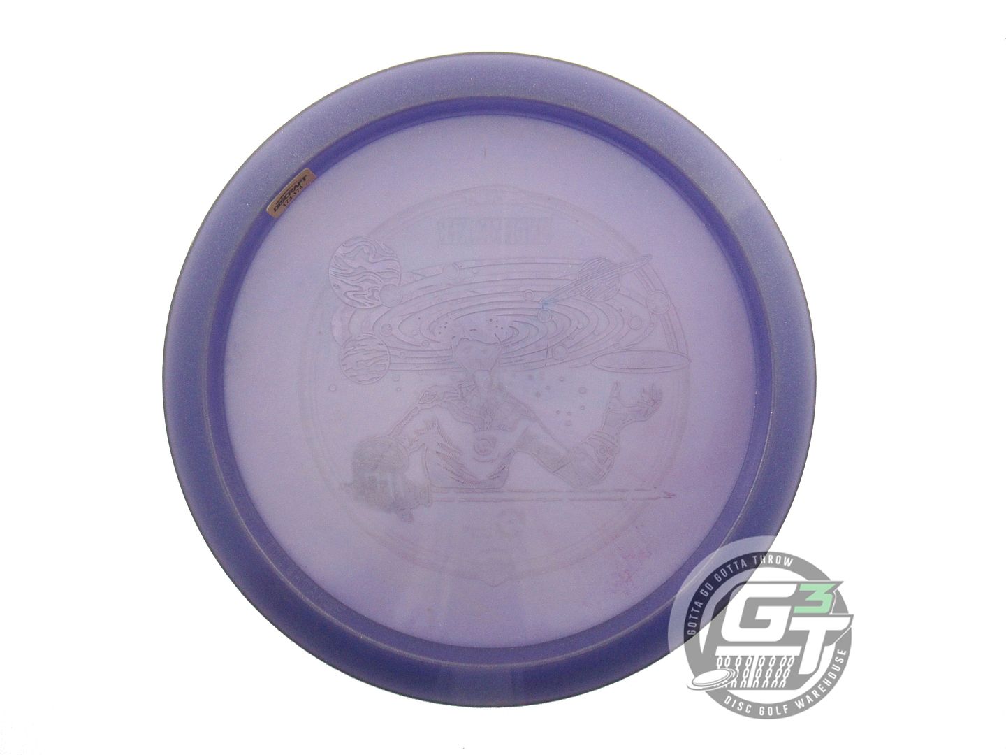 USED Discraft [ELLIS] Metallic Z Undertaker 175g Purple Distance Driver Disc