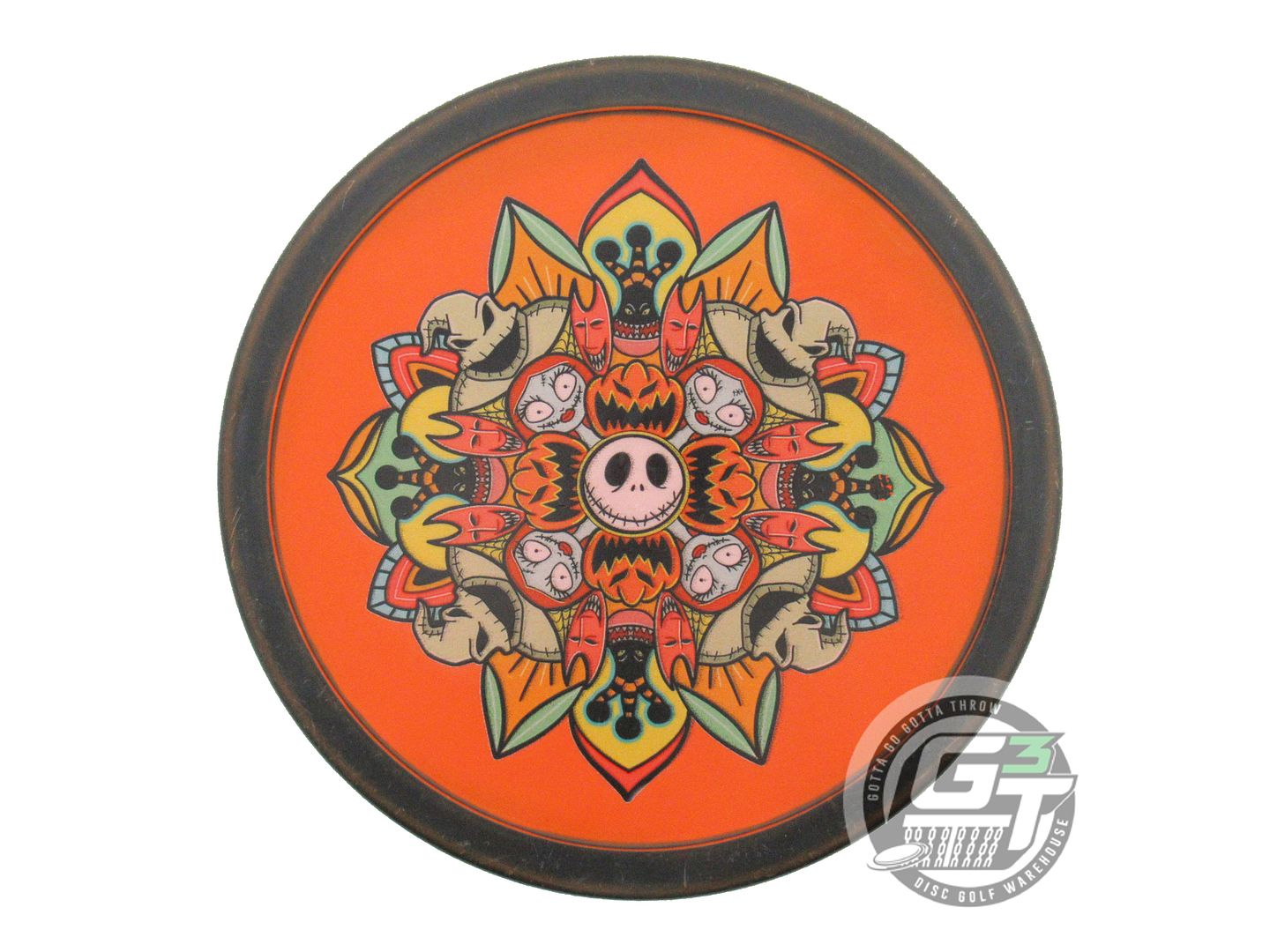 USED Dynamic Discs Supreme Classic Orbit Slammer 175g Black-Orange Putter Disc