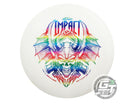 USED Discraft [LEDGESTONE] ESP Impact 180g White Rainbow Laser Driver Golf Disc