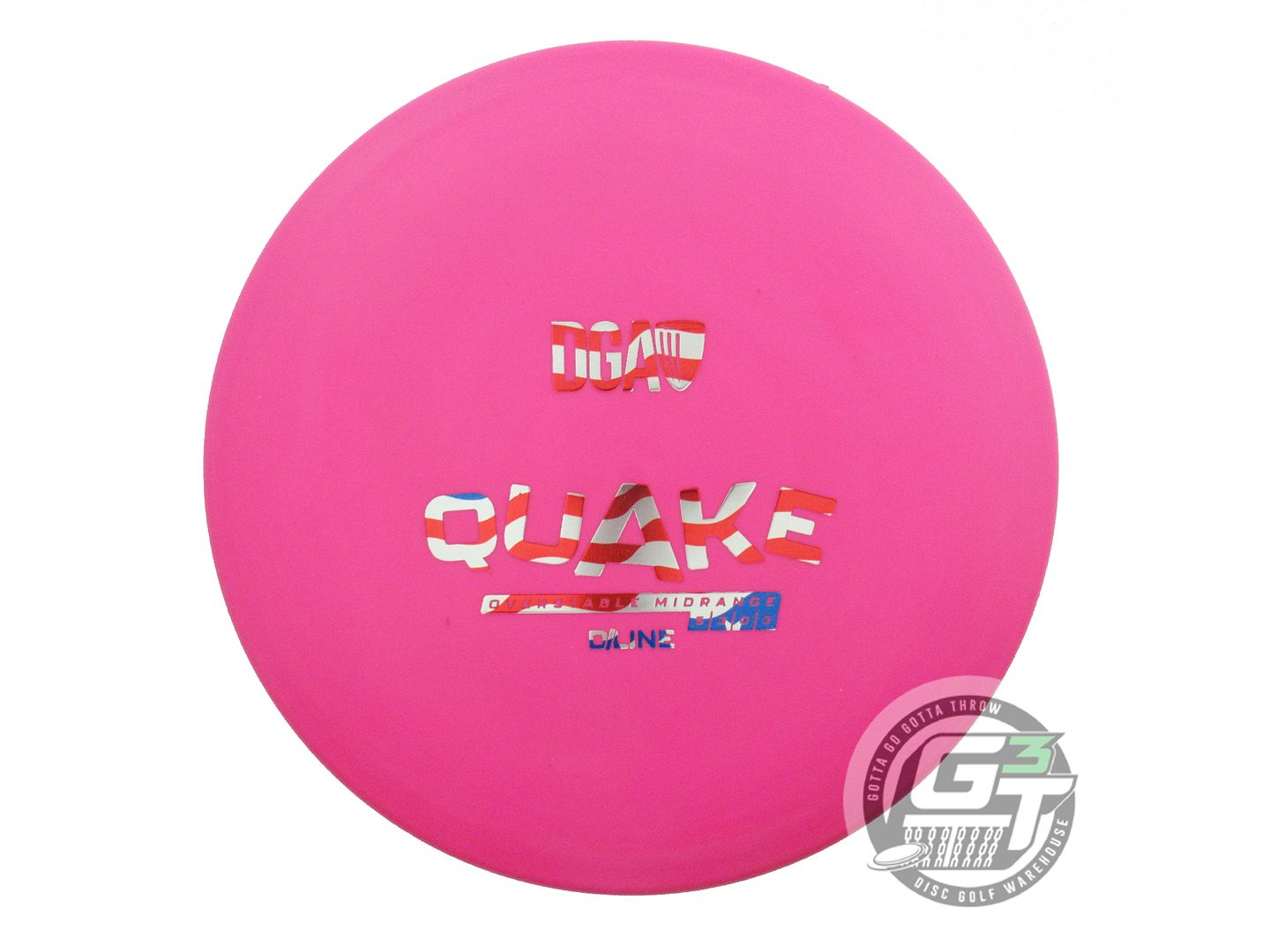 DGA D-Line Quake Midrange Golf Disc (Individually Listed)