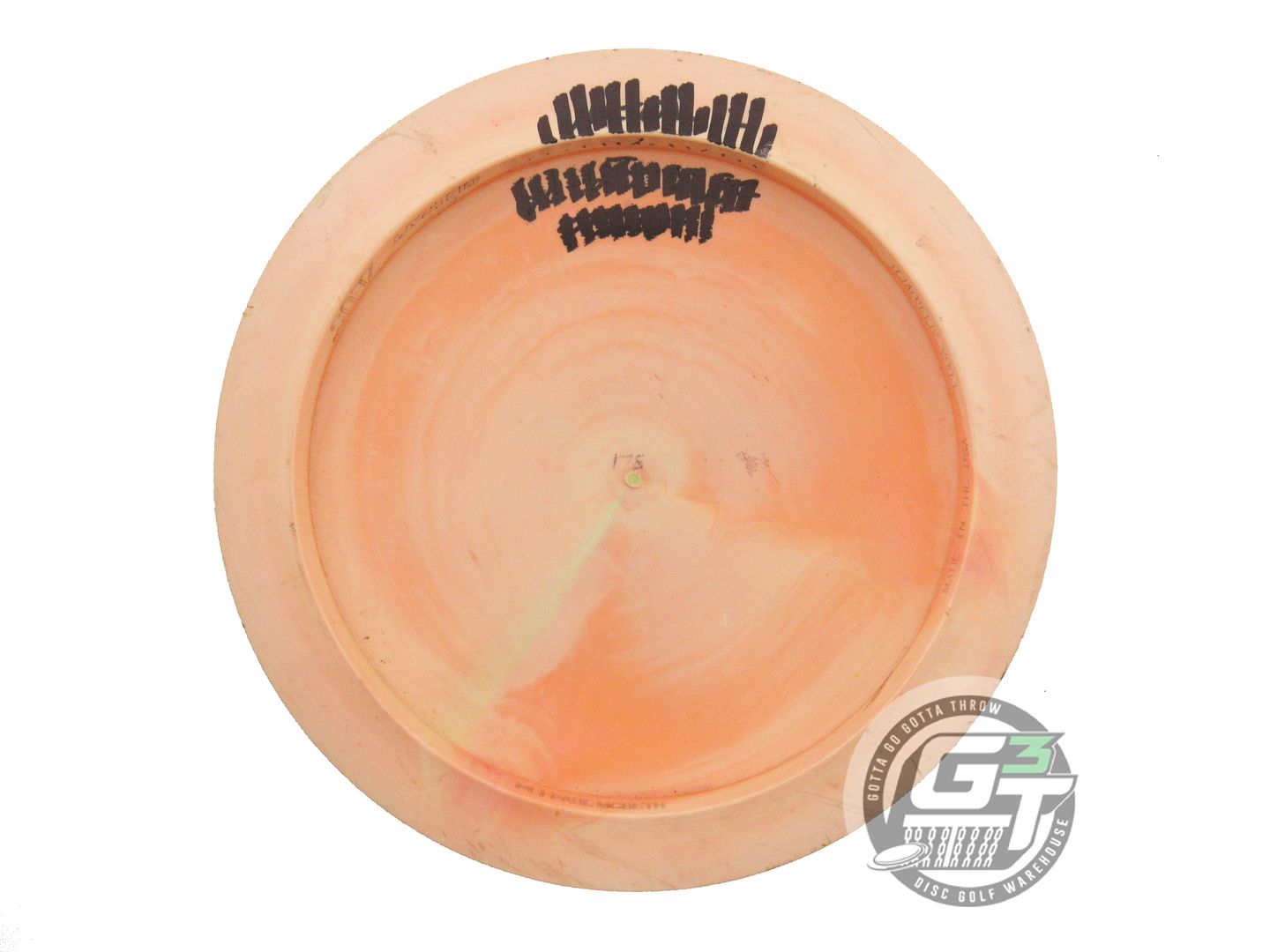 USED Discraft [McBETH] ESP Zeus 175g Peach Wiped Stamp Driver Golf Disc