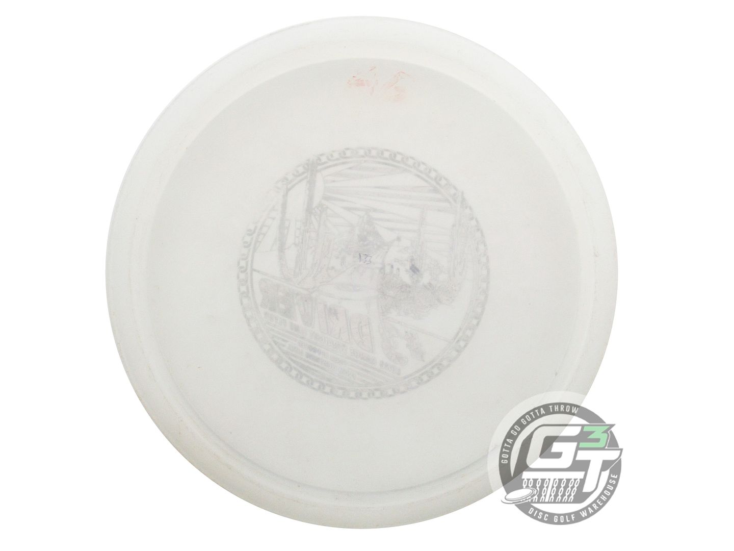 USED Lightning Standard #3 Driver 133g Icey Silver Holo Foil Fairway Driver Disc