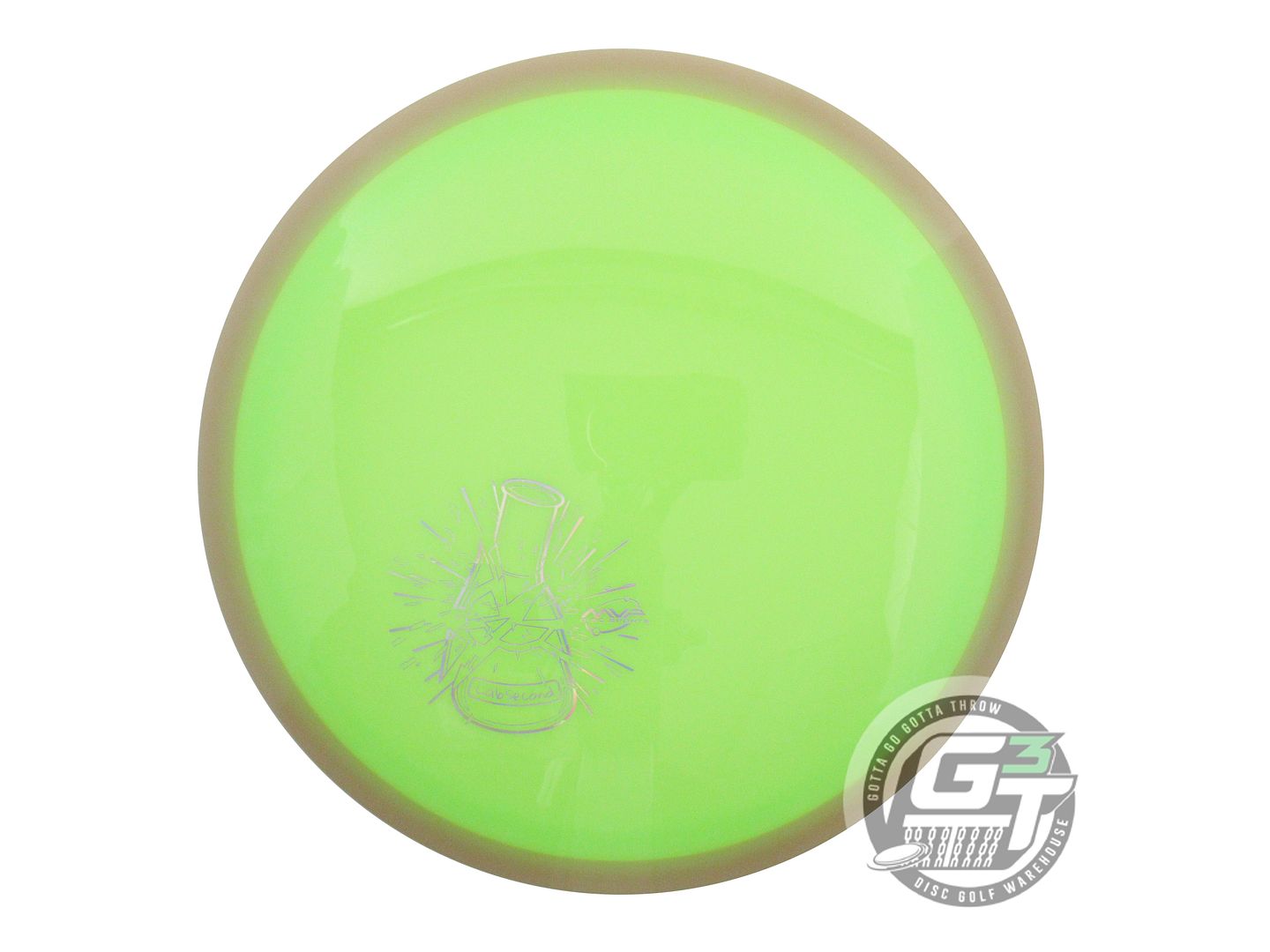 NOS Axiom Discs X-OUT Neutron Time Lapse 174g Lime Tan Rim Driver Golf Disc