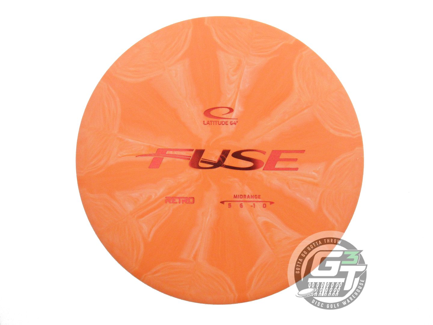 Latitude 64 Retro Burst Fuse Midrange Golf Disc (Individually Listed)