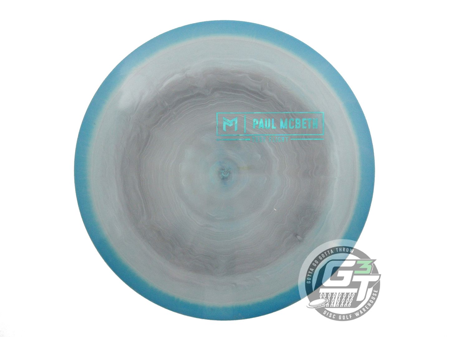 USED Discraft [TEST FLIGHT] ESP Athena 172g Blue-Gray Driver Golf Disc