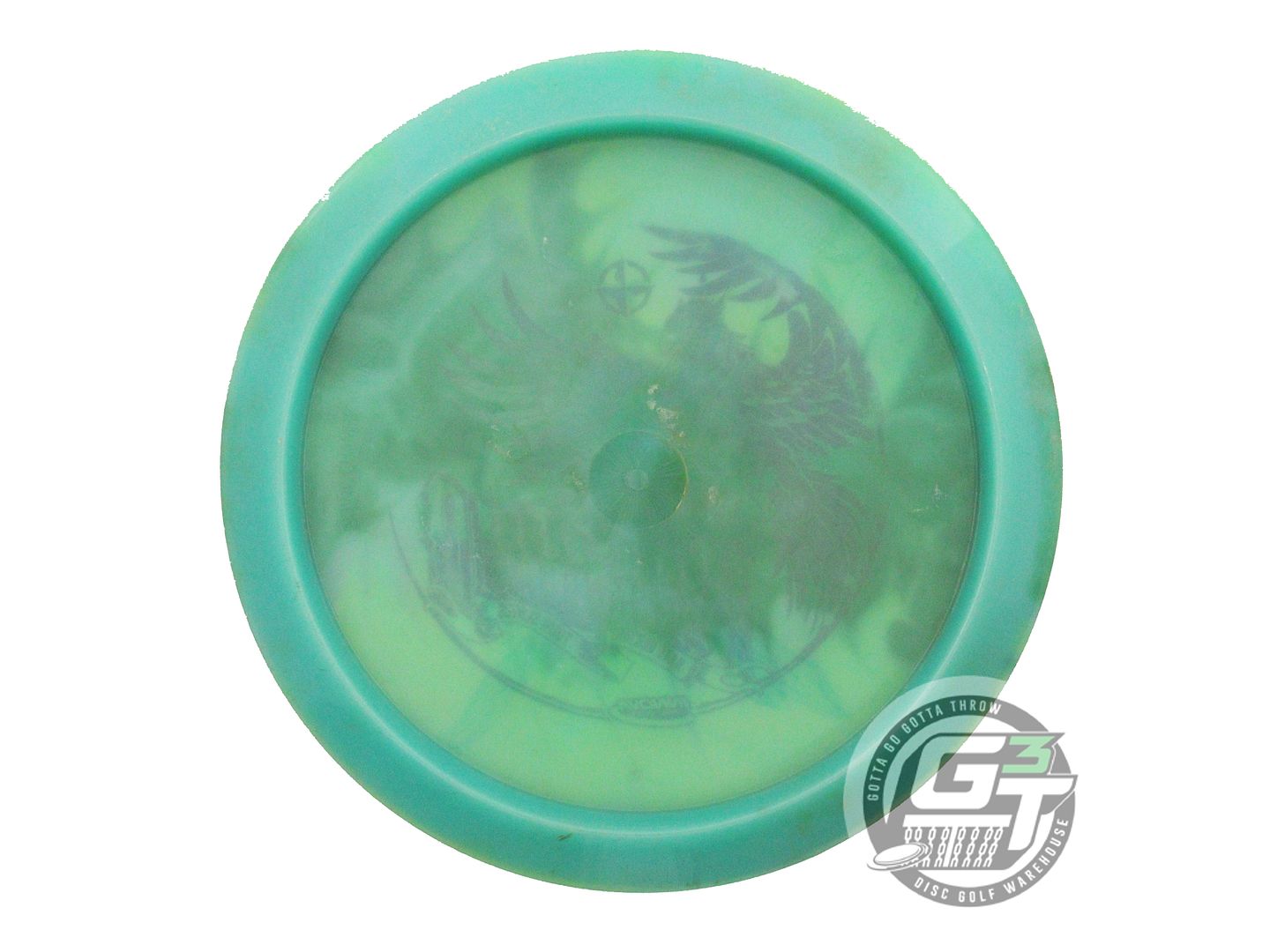 USED Innova [SEXTON] Glow Champion Firebird 173g Seafoam HOME DYED Driver Disc
